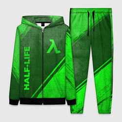 Женский костюм Half-Life - green gradient вертикально