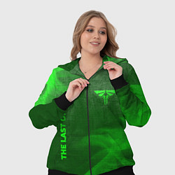 Женский 3D-костюм The Last Of Us - green gradient вертикально, цвет: 3D-черный — фото 2