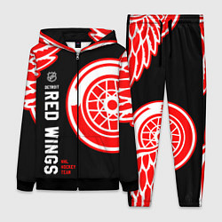 Женский 3D-костюм Detroit Red Wings team, цвет: 3D-черный