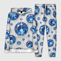 Женский костюм Россыпь сапфиров