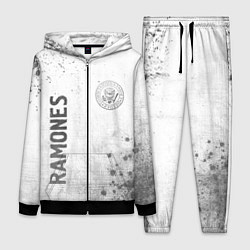 Женский костюм Ramones - white gradient вертикально