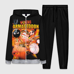 Женский 3D-костюм Worms - armageddon, цвет: 3D-меланж