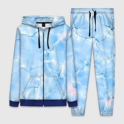 Женский костюм Прозрачная голубая вода