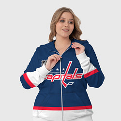 Женский 3D-костюм Washington Capitals hockey team, цвет: 3D-белый — фото 2