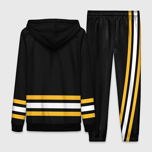 Женский костюм Бостон Брюинз хоккей / 3D-Черный – фото 2