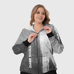 Женский 3D-костюм Dark Souls - grey gradient по-вертикали, цвет: 3D-черный — фото 2
