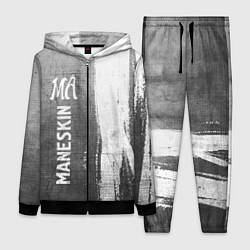 Женский 3D-костюм Maneskin - grey gradient по-вертикали, цвет: 3D-черный