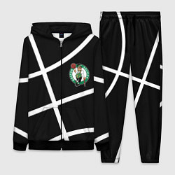 Женский 3D-костюм Boston Celtics black, цвет: 3D-черный
