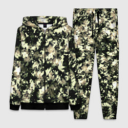 Женский костюм Пятнистый чёрно-бежевый