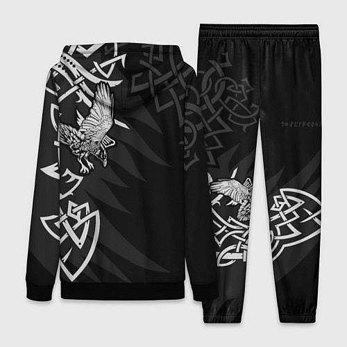 Женский костюм Верные спутники Одина / 3D-Черный – фото 2