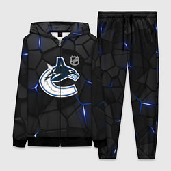 Женский 3D-костюм Ванкувер Кэнакс - НХЛ хоккей, цвет: 3D-черный