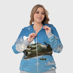 Женский 3D-костюм Бомбардиро крокодило, цвет: 3D-меланж — фото 2