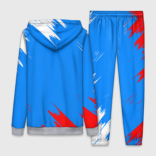 Женский костюм Патриот Россия - флаг / 3D-Меланж – фото 2