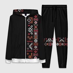 Женский 3D-костюм Славянские традиции и культура, цвет: 3D-белый