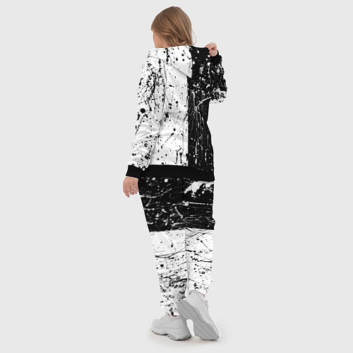 Женский костюм Антиматерия подтеки / 3D-Черный – фото 5