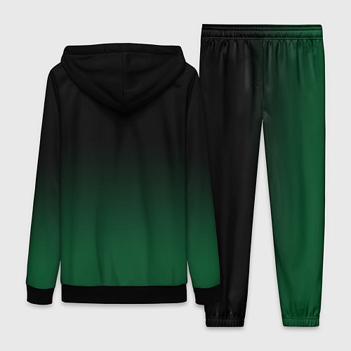 Женский костюм ФК Краснодар - градиент / 3D-Черный – фото 2