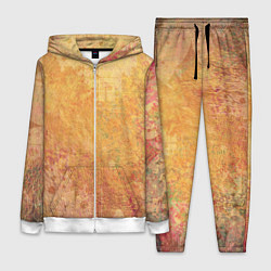 Женский костюм Абстракция - red and yellow spots