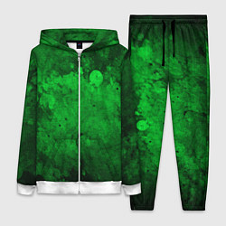 Женский 3D-костюм Абстракция - green acid stains, цвет: 3D-белый