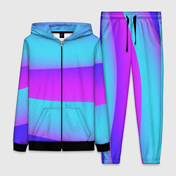 Женский 3D-костюм Неоновый прилив, цвет: 3D-черный