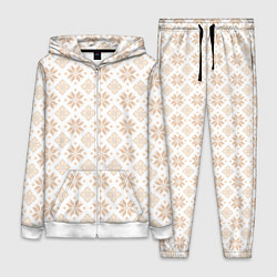 Женский 3D-костюм Русь культура и обычаи, цвет: 3D-белый