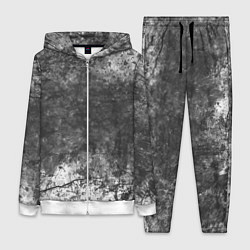 Женский костюм Абстракция - grey and white wall with cracks