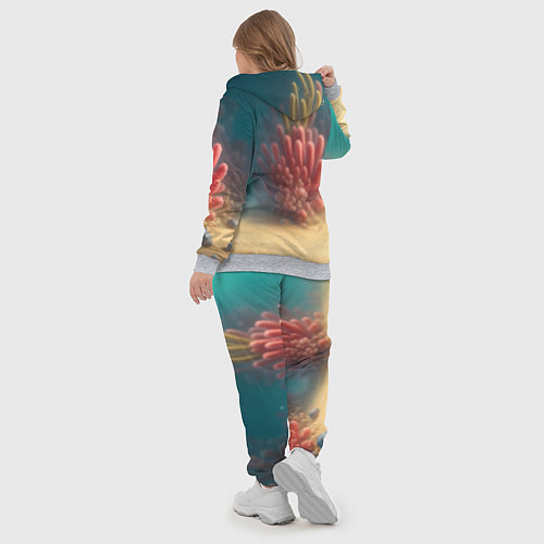 Женский костюм Blueberini Octopusini мем / 3D-Меланж – фото 5