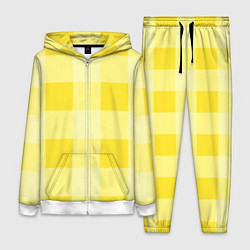 Женский костюм Солнечный желтый тартан
