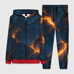 Женский костюм Разлом плит с огнем