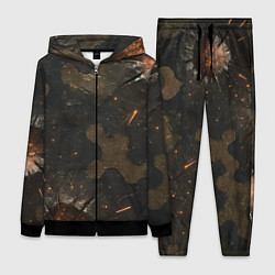 Женский костюм Камуфляж со следами от пуль