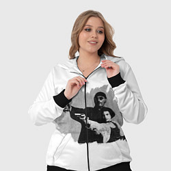 Женский 3D-костюм Леон рисунок, цвет: 3D-черный — фото 2