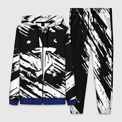 Женский 3D-костюм Doom краски полосы, цвет: 3D-синий