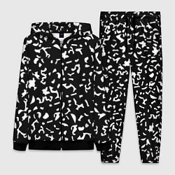 Женский костюм Черный камуфляж