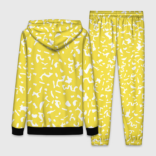 Женский костюм Лимонный камуфляж / 3D-Черный – фото 2