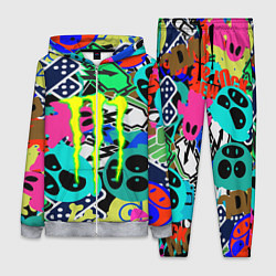 Женский костюм Monster energy стикеры