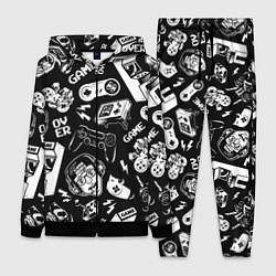 Женский костюм Retro gamer pattern