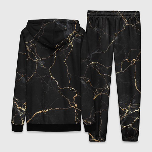 Женский костюм Черный мрамор / 3D-Черный – фото 2