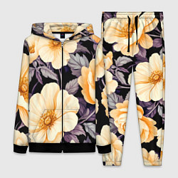 Женский костюм Крупные жёлтые цветы