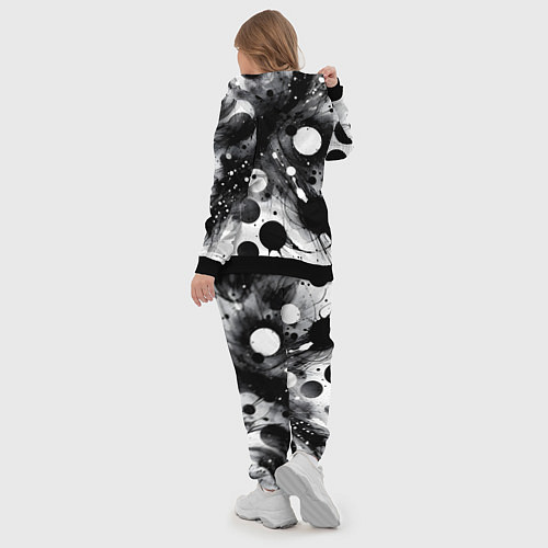 Женский костюм Abstract fantasy pattern - Milano / 3D-Черный – фото 5