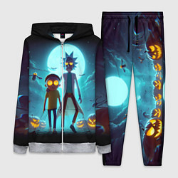 Женский костюм Рик и Морти в ночь на хэллоуин