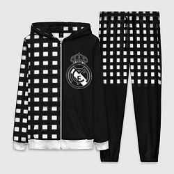 Женский костюм Real Madrid клетка