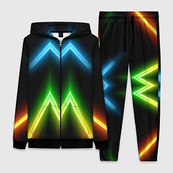 Женский костюм Neon multicolored lines