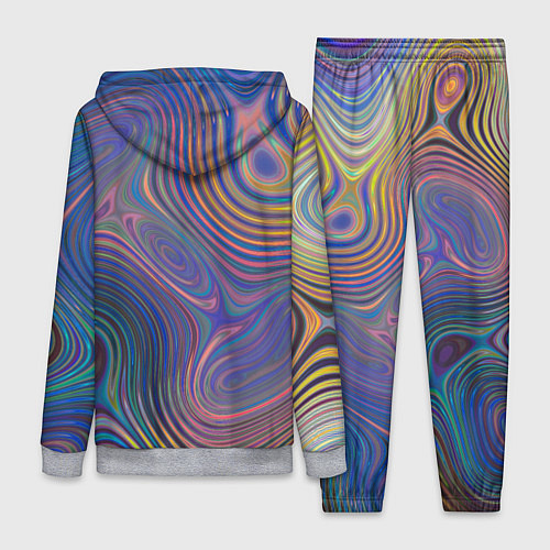 Женский костюм Абстрактная рябь / 3D-Меланж – фото 2