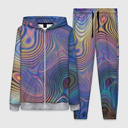 Женский 3D-костюм Абстрактная рябь, цвет: 3D-меланж