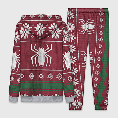 Женский костюм Рождественский свитер Человека паука / 3D-Меланж – фото 2