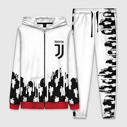 Женский 3D-костюм Ювентус краски люди, цвет: 3D-красный