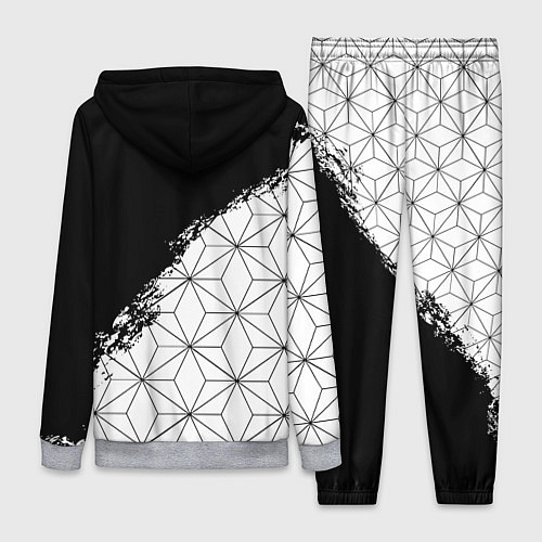 Женский костюм Liverpool краски текстура геометрия / 3D-Меланж – фото 2