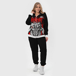 Женский 3D-костюм Slipknot, цвет: 3D-белый — фото 2