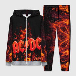 Женский костюм AC/DC Flame