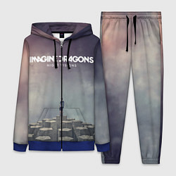 Женский 3D-костюм Imagine Dragons: Night Visions, цвет: 3D-синий