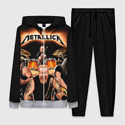 Женский 3D-костюм Metallica Band, цвет: 3D-меланж
